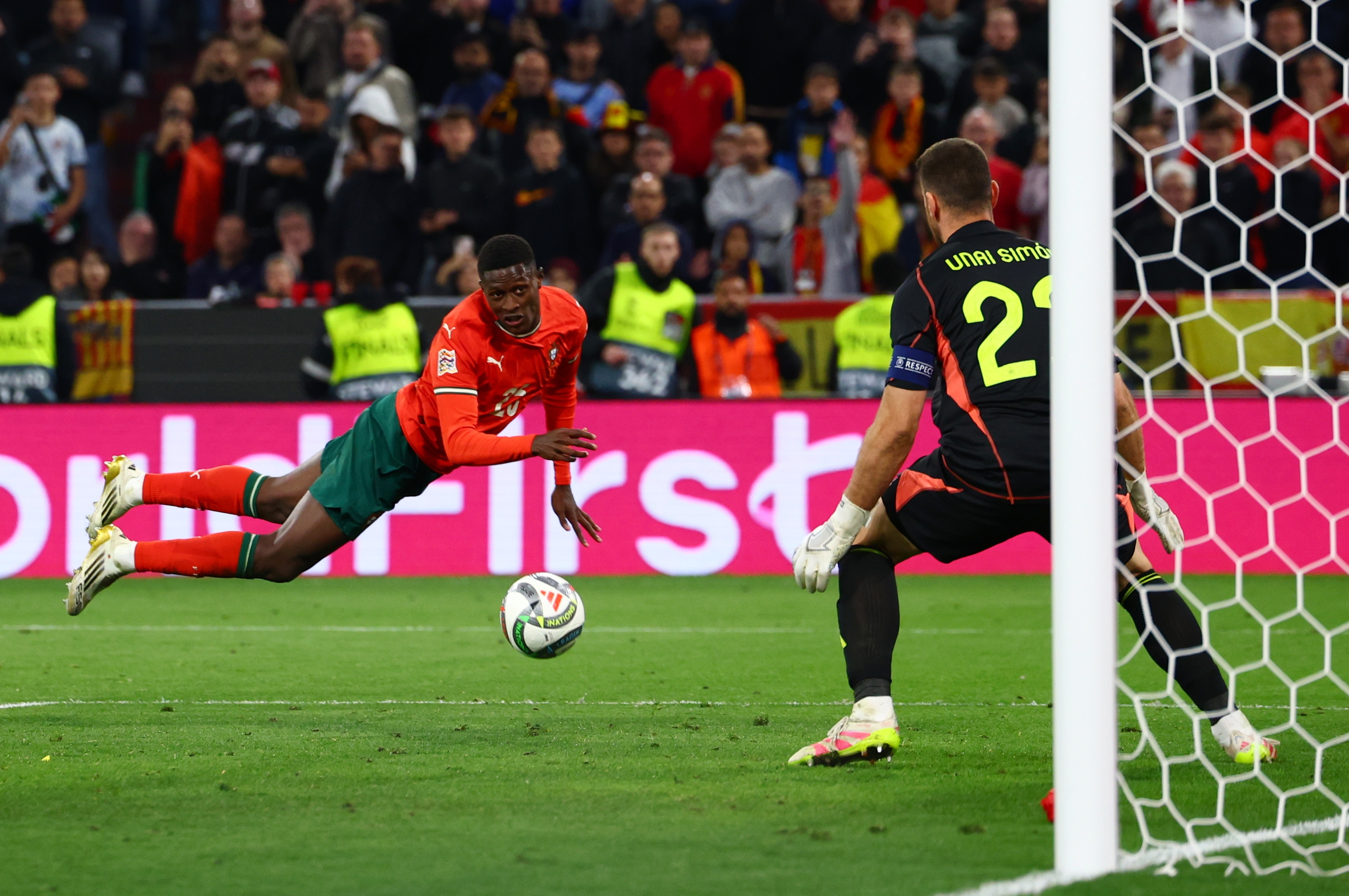 葡萄牙2-2战平法国，哈弗茨绝杀